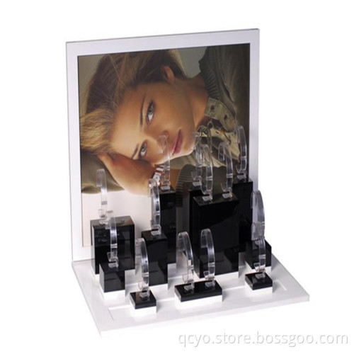 acrylic watch display rack alibaba made in china plexiglass display rack QCY-W5